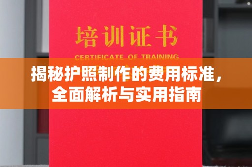 铁东揭秘护照制作的费用标准，全面解析与实用指南