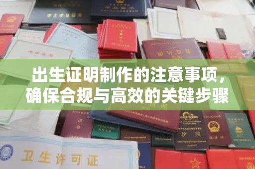 铁东出生证明制作的注意事项，确保合规与高效的关键步骤